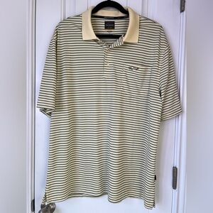Greg Norman Striped Polo